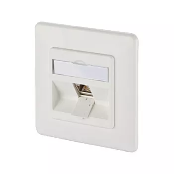 METZ CONNECT BTR IT CONNECT E-DAT Module 8(8) UP - aansluitdoos, inbouw - RJ-45 - zuiver wit, RAL 9010 (1309111002-E)