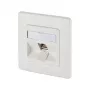 METZ CONNECT BTR IT CONNECT E-DAT Module 8(8) UP - aansluitdoos, inbouw - RJ-45 - zuiver wit, RAL 9010 (1309111002-E)