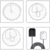 GPS/GLONASS-antenne QOLTEC 28 dBi 50 W met SMA-haakse stekker