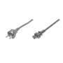 Assmann stroomkabel, Schuko - C5, stekker/bus, 1,8m, H05VV-F3G 0,75 mm², zwart (AK-440103-018-S)