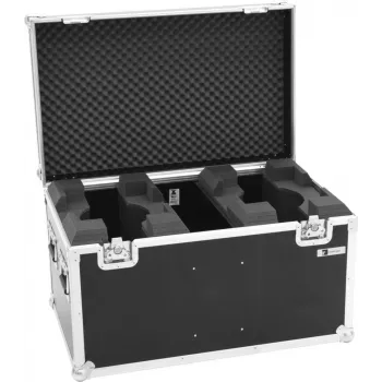 Flightcase Roadinger voor 2x LED TMH-X7 moving head – beschermhoes voor transport