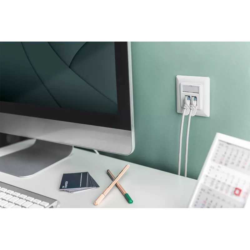 USB 2.0 Keystone-module met 16 cm kabel Digitus DN-93402