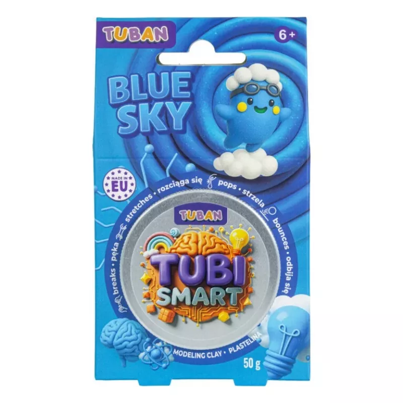 Modelleermassa TUBAN Tubi Smart – Blue Sky, 50 g
