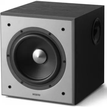 Actieve subwoofer Edifier T5, stereo cinch in-/uitgang, zwart, 70 W (licht beschadigde verpakking)