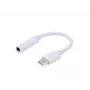 SAVIO USB Type 3.1 C (M) – jack 3,5 mm (F) audioadapter wit AK-35