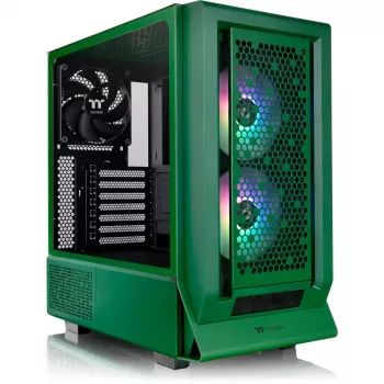 Ceres 350 MX, Tower-behuizing Donkergroen, gehard glas x 2
