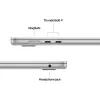 MacBook Air 34,5 cm (13,6) 2025 CTO, notebook zilver, 16 GB, 1 TB (1 TB SSD), M4, MacOS, Grieks