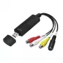 LogiLink USB 2.0 a/V grabber. USB a/M naar 3xCinch + MiniDIN5/F. zwart