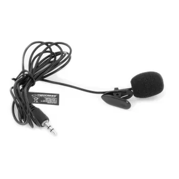 Esperanza EH178 microfoon met clip zwart