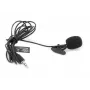 Esperanza EH178 microfoon met clip zwart