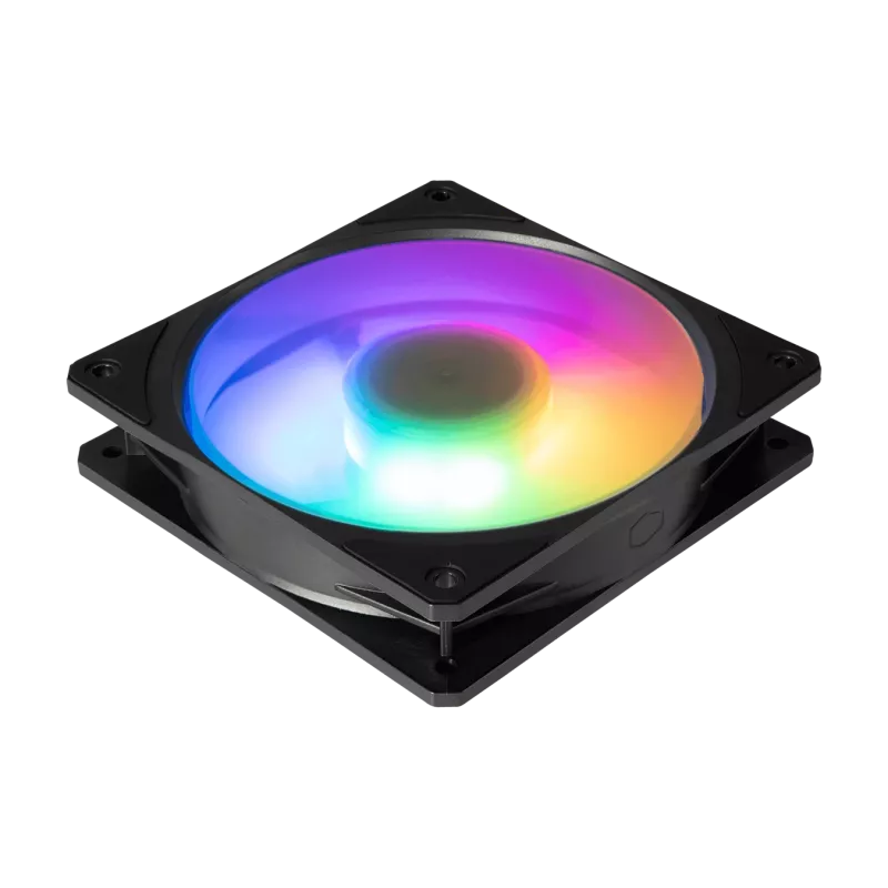 Ventilator Cooler Master Mobius 120P ARGB 2400 t/min zwart