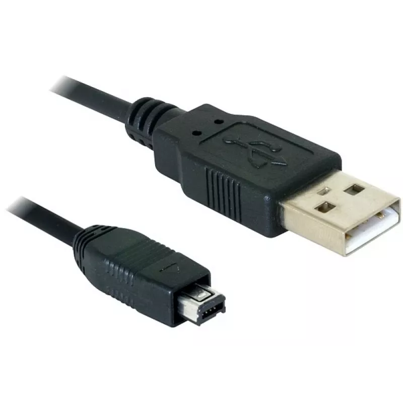 USB-kabel DeLOCK 2.0 mini 4-pins Hirose 1,5 m