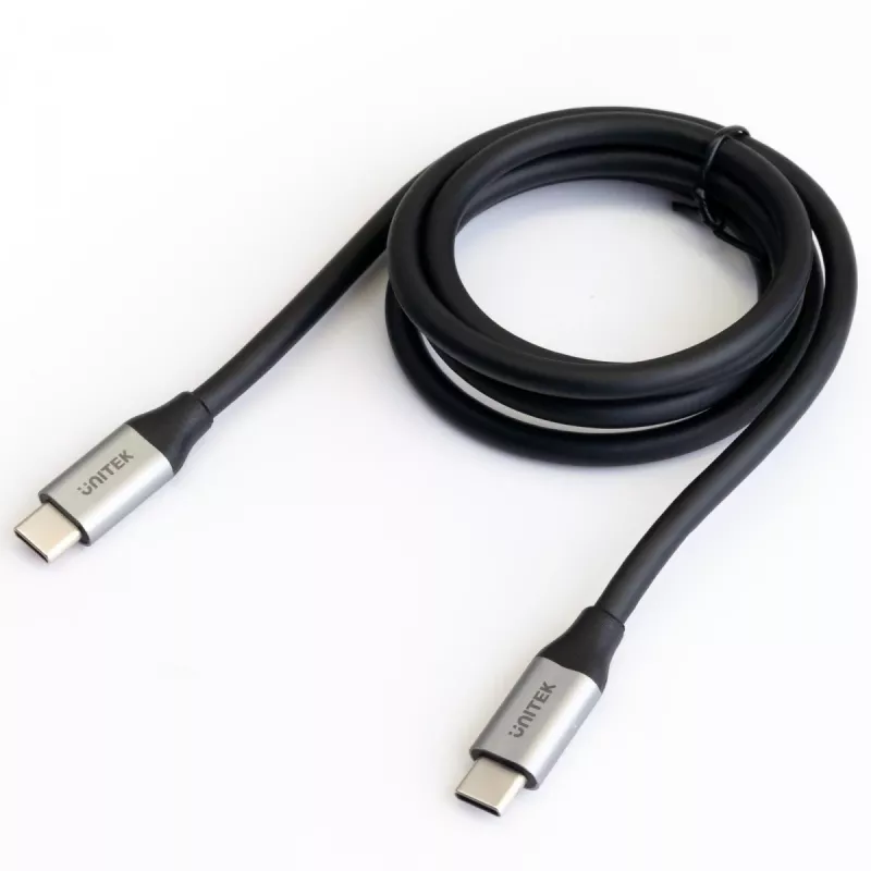 UNITEK C14091ABK USB-kabel USB 3.2 Gen 2 2m USB-C zwart