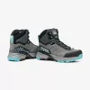 Scarpa Rush TRK GTX Woman wandelschoenen voor dames, maat 38, Midgray/Aqua