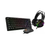 Gamingset Yenkee YGS 03 ECLIPSE 3-in-1 (toetsenbord, muis, headset)