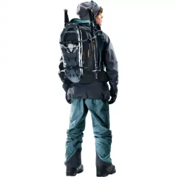 Rugzak DEUTER Freerider Pro 34+ — technische freeride-skitochtenrugzak, 34 L, zwart, helmhouder, heupgordel
