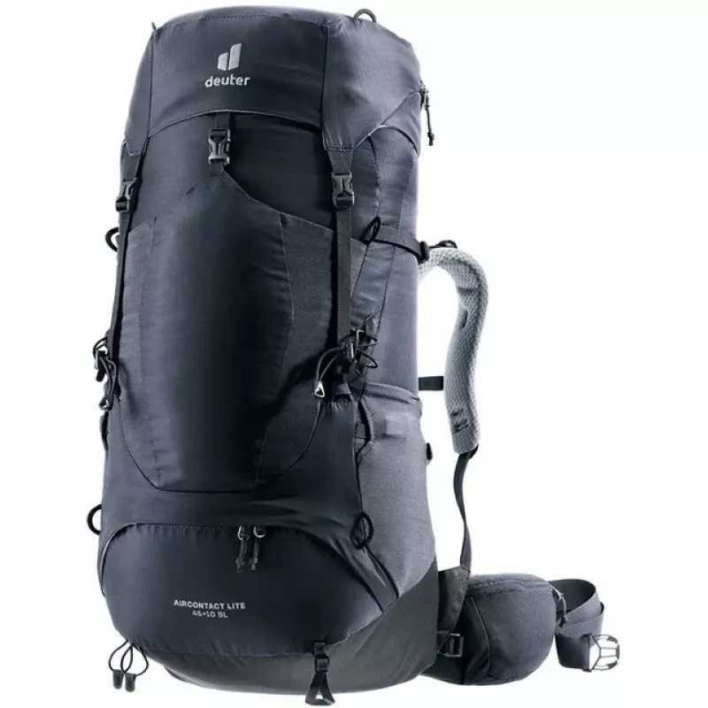 Deuter Aircontact Lite 45+10 SL dames-wandelrugzak zwart