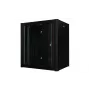 19 inch 12U rack wandmontage Pro 600 x 450 x 645mm - zwart
