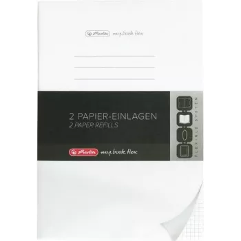 Schrift Herlitz my.book A5 40 vel zwart wit