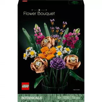 LEGO 10280 Icons Bloemenboeket Kunstmatige bloemen set voor volwassenen Decoratieve woonaccessoires Cadeau-idee voor vrouwen mannen Zij & Hij Echtgenote of Echtgenoot