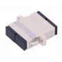 Glasvezeladapter Extralink SC/UPC multimode duplex, bus–bus, grijs