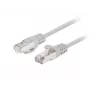Patchkabel CAT.6 FTP 1M grijs Fluke getest Lanberg 10-pack