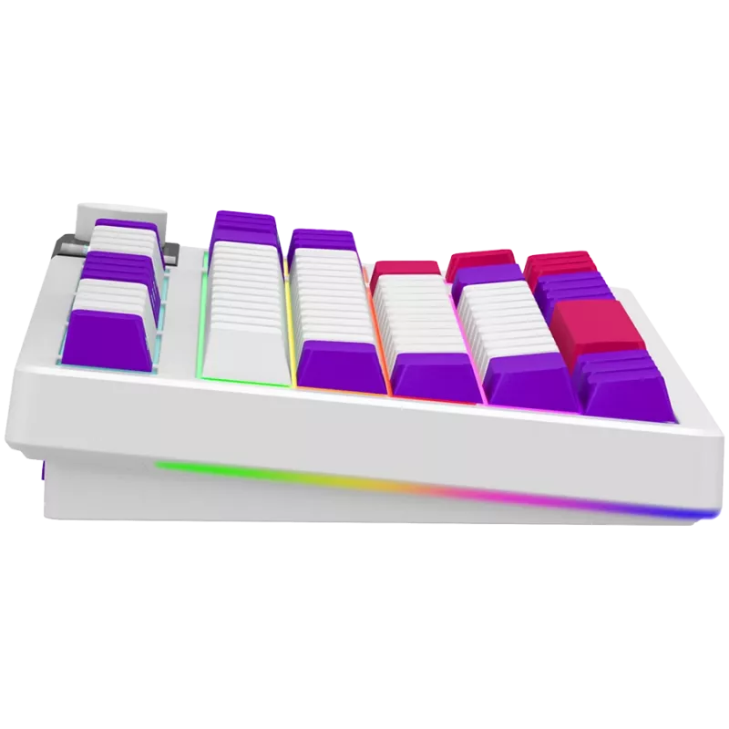 LORGAR KBP70TKLW, draadloos TKL mechanisch gaming-toetsenbord Pro, wit, EN-layout