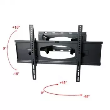 ART AR-65 tafel-tv-standaard voor flatscreens 2,03 m (80) zwart wand