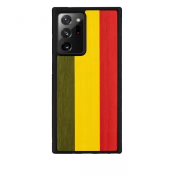 Telefoonhoesje Man and Wood voor Samsung Galaxy Note 20 Ultra, reggae zwart