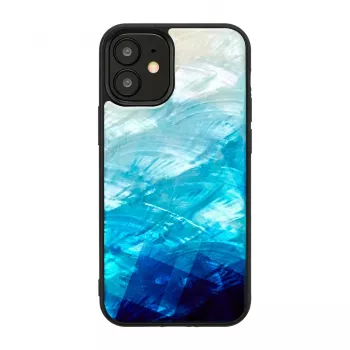iKins hoes voor Apple iPhone 12 mini — blue lake met zwarte accenten