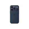 Silicone Case Apple iPhone 17 Pro MagSafe Midnight Cover donkerblauw