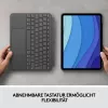 Case met toetsenbord Combo Touch US iPad Pro 11 1,2,3 Gen grijs