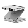 Aurzen Zip-projector (zilver) – draagbare mini-projector, model AU-PJ-ZP001M-UNWH0