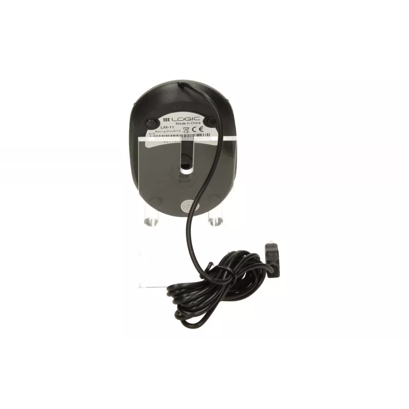 Logic Lm-11 - muis - optisch - bedraad - USB - zwart