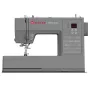 SINGER naaimachine HD6605 – elektrisch, 1-staps knoopsgat, free-arm, grijs, 6 kg