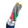 Baseus Crystal Shine kabel USB naar USB-C, 100W, 2m (blauw)