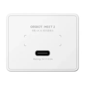 Webcam Obsbot Meet 2 wit — 1080p, 30 fps, USB-aansluiting