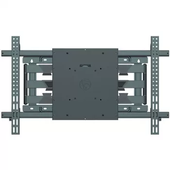 HAGOR BrackIT XXL HD II - bevestigingskit (wandbevestiging, zwenkarm, VESA-houder) - full-motion - voor flatscreen - zwart - beeldschermformaat