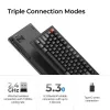 Mechanisch toetsenbord Keychron V3 Ultra 8K – QWERTY, Bluetooth & kabel, RGB, zwart