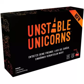 Unstable Unicorns NSFW, kaartspel