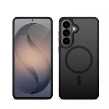 Crong Hybrid Matte Magnetic-hoesje voor Samsung Galaxy S26 – TPU & PC, zwart
