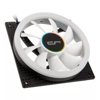 Cryorig Crona X 120 mm ventilator, wit — 400–1700 tpm, 60,6 CFM, 2,65 mmH2O