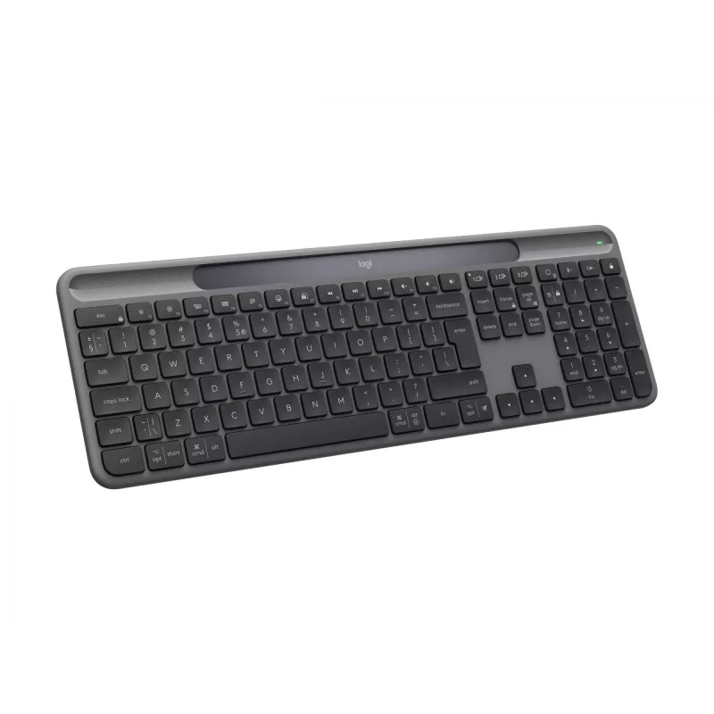 Logitech Signature Slim Solar+ K980 draadloos toetsenbord, US International, grafiet
