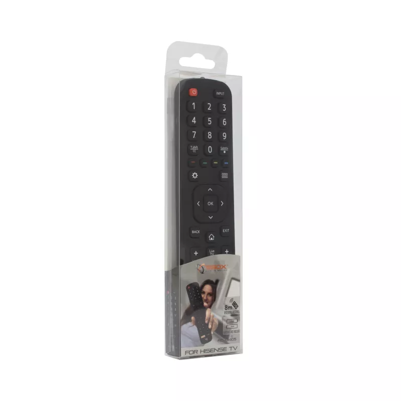 SBOX afstandsbediening RC-01405 compatibel met diverse Hisense-tv-modellen