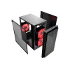 GEMBIRD CCC-FORNAX-950R gaming-design pc-kast 3 x 12 cm ventilatoren rood