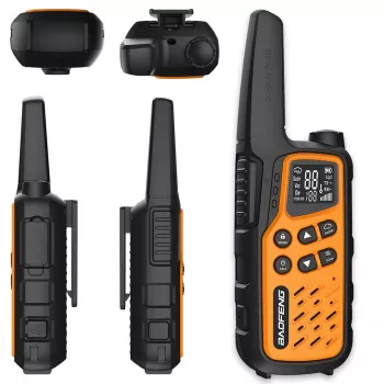 Walkietalkie Baofeng BF-T25E oranje, 2 stuks