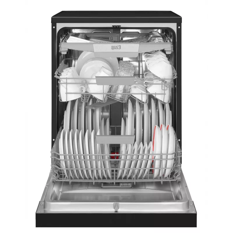 Vrijstaande vaatwasser AMICA MV 637 DCB — 14 couverts, full size 60 cm, invertermotor, 7 programma's, 44 dB