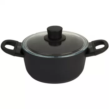 Kookpan BALLARINI 75002-920-0 rond zwart aluminium 20 cm