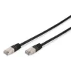 Netwerkkabel Digitus CAT 5e SF/UTP patchkabel zwart 3m
