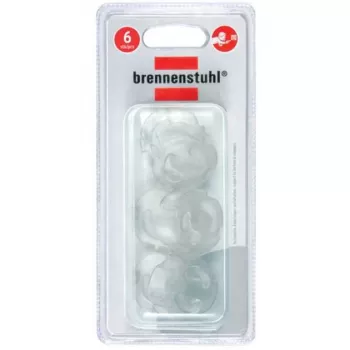 Brennenstuhl 1164480 transparante stopcontactbeveiligingen, 6 stuks